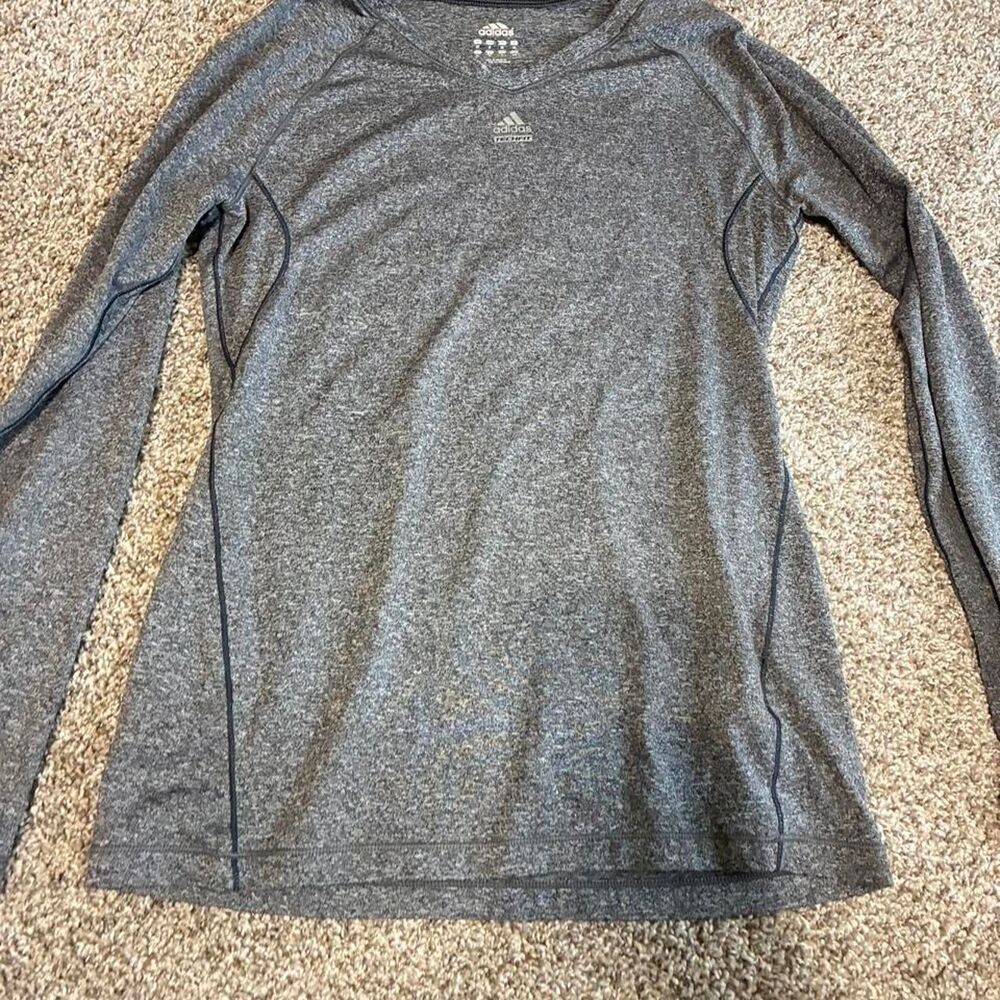 Adidas Men's Grey Shirt